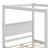 Wood Canopy Bed With Two Drawers