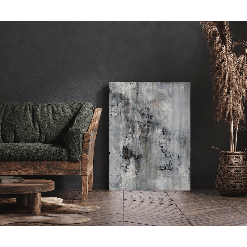 Abstract Print by John Beard, 48" H x 36" W x 1.5" D, Wrapped Canvas