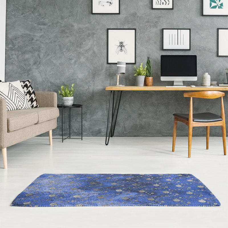 Tapis de planètes et étoiles monochromes, Rectangle 4 pi x 6 pi