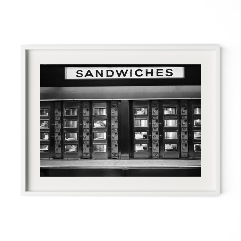 Sandwiches By Barbara Alper, H 30" x W 40", White Maple