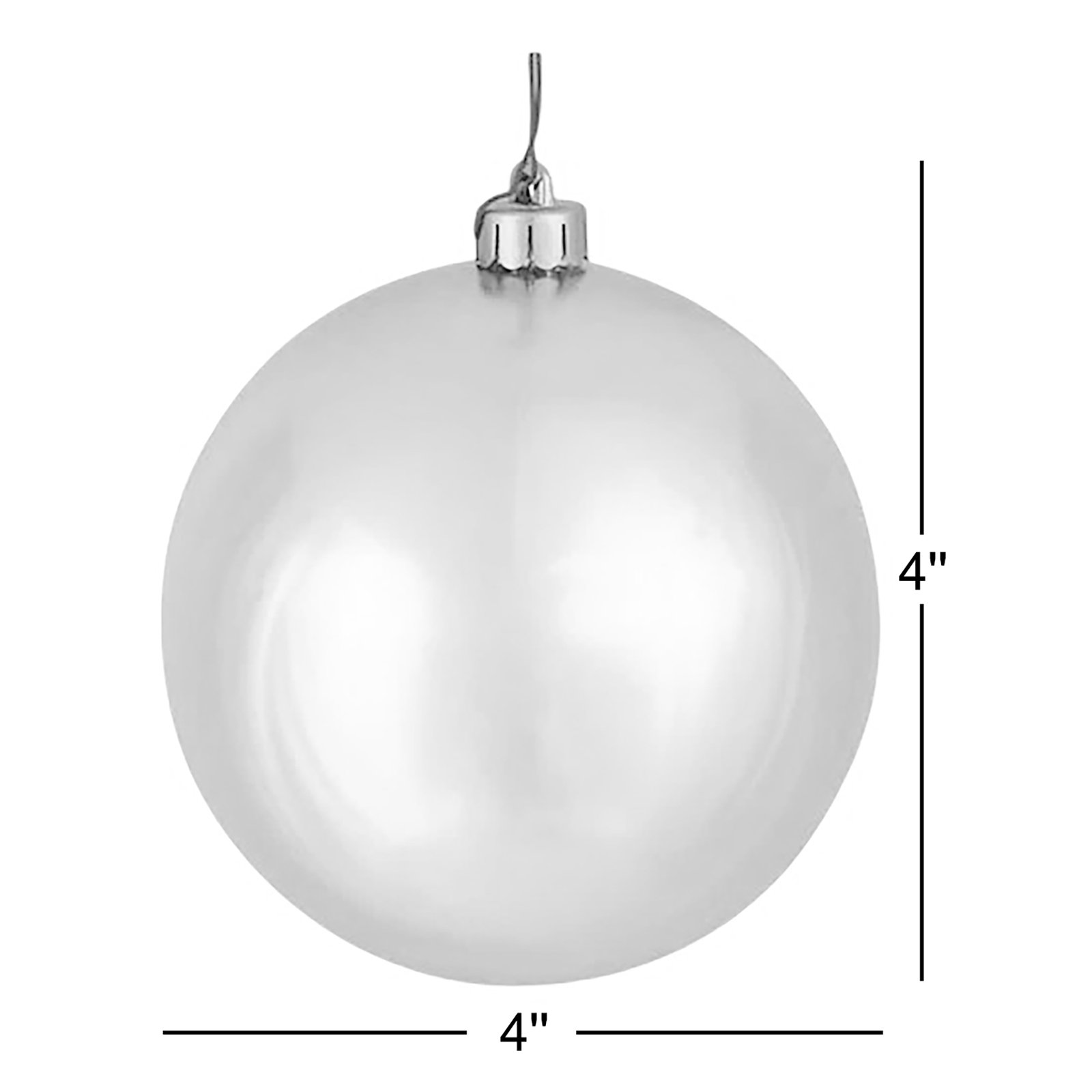 Holiday Décor Ball Ornament, Black
