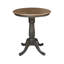 Ensemble de table ronde 3 pièces à hauteur de comptoir Dhar-1610706517