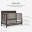 Barrière de sécurité pour lit de bébé convertible Evolur I Assemblage complet I Qualité durable -126645440