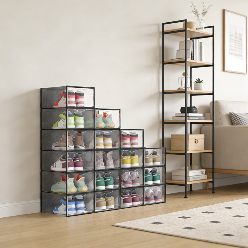 Stackable Shoe Storage Boxes