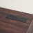 Console TV Stand with Fireplace (Espresso)
