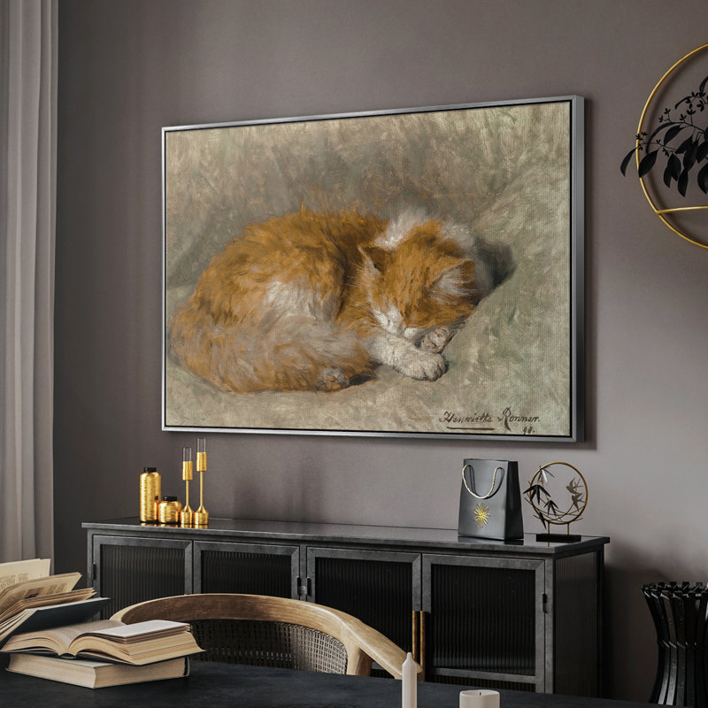 Vintage Landscape -DCCLIX Framed Gallery Wrapped Canvas, H 17 po x l 25 po