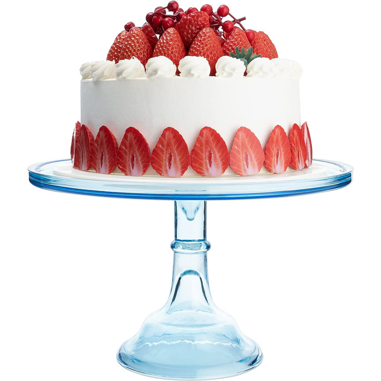 Large Glass Cake Stand