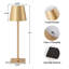 Ensemble de 4 lampes de table sans fil 14 po à DEL, 3 lampes de bureau portatives à intensité variable-1733405709-1733405706