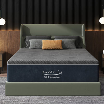 12 Inch Hybrid Mattress with Pressure Relief Foam and Motion Isolation