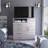 Commode 4 tiroirs avec placard vertical Khenadi-68146879