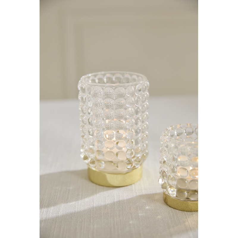 Millay Votive, 5" H x 3.50" W x 3.50" D