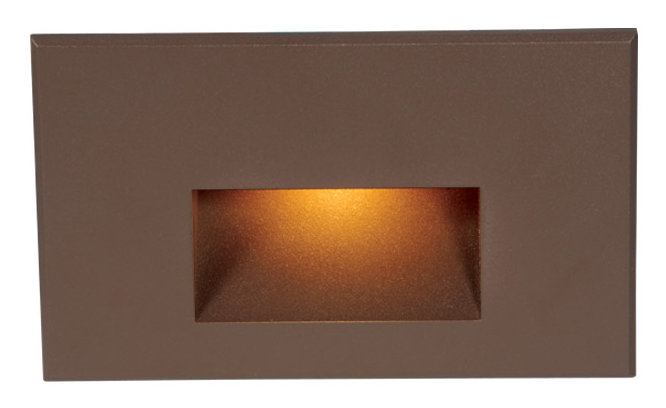 LED Step Light, Stainless Steel, Amber