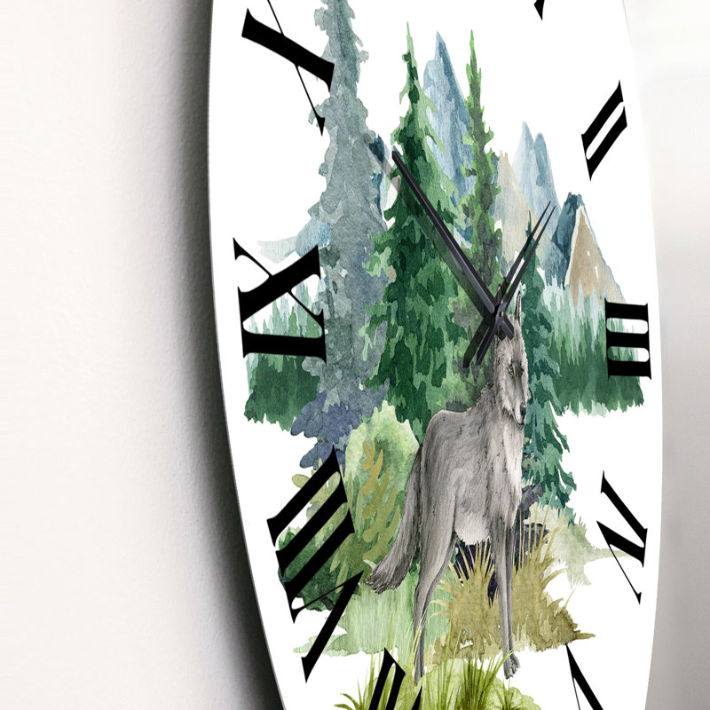 Horloge murale très grande, Moyen