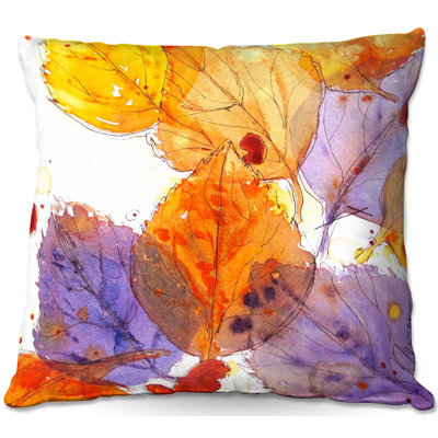 Coussin d’automne en canapé anticipant