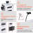 Chariot utilitaire multifonctionnel avec tiroir verrouillable TASALON-92385106