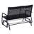 Rattan Glider Bench