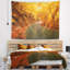 Tapisserie paysage paysage d'automne sur la route-28504014