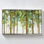 "Forest Study I Crop" par Lisa Audit, reproduction sur toile dans un cadre flottant argenté-110965529