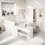 Lit plateforme en bois avec 6 tiroirs, tablettes, bureau et garde-robe-1635457632