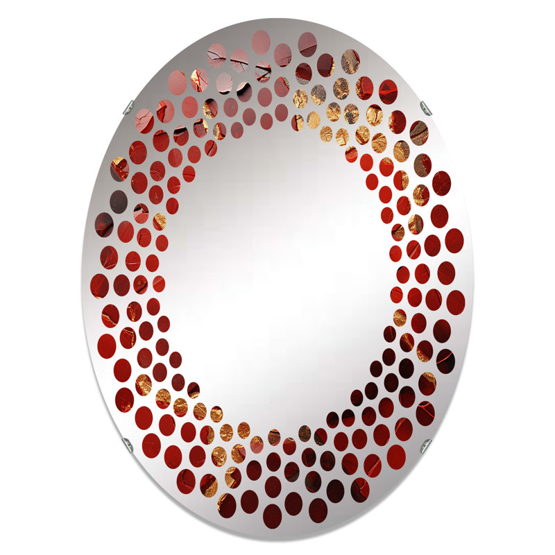 Oval Mirror, 35,4 po x 23,6 po