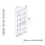 Bibliothèque géométrique moderne H 74,3 "x l 31,7" Modern-410628174