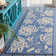 Clansy Performance Floral Indoor/Outdoor Area Rug