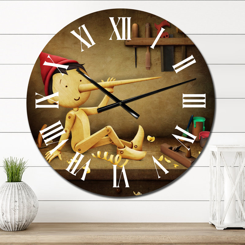 Horloge murale surdimensionnée, Moyen