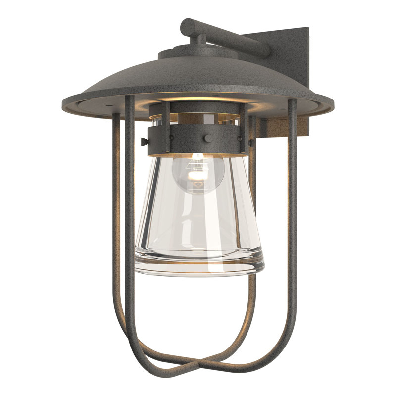 Erlenmeyer Large Outdoor Sconce, Natural Iron