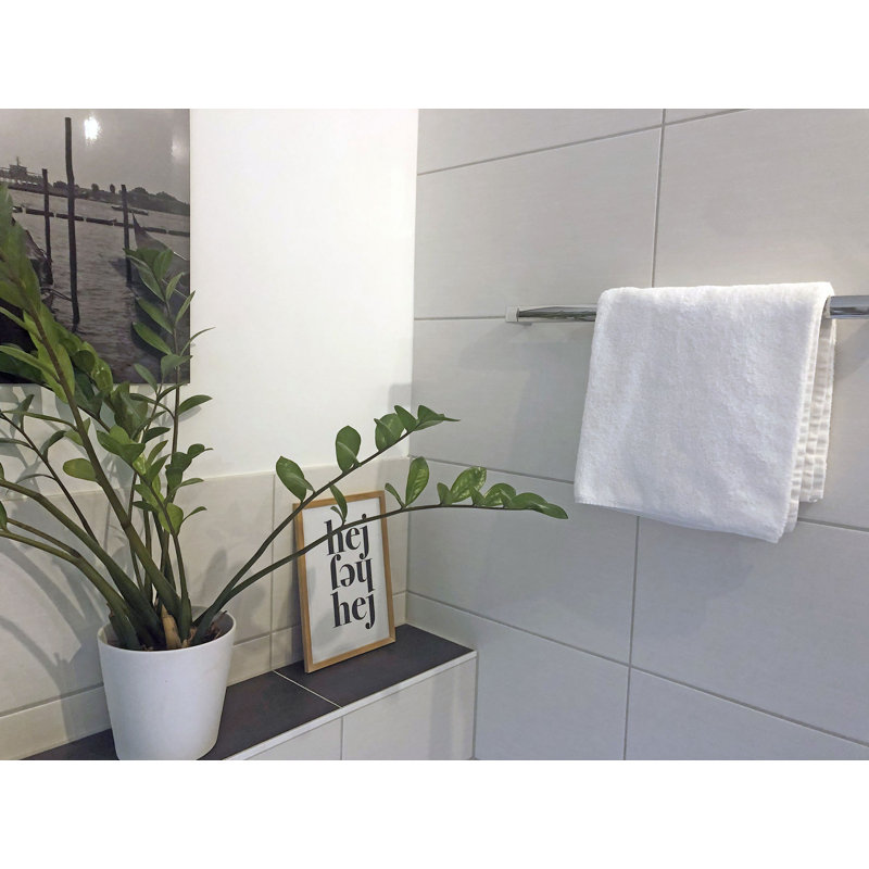 Midweight Bath Towel, White