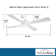 52" Aluma 4 - Blade LED Standard Ceiling Fan with Wall Control and Light Kit Included