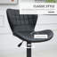 Ensemble de 2 tabourets de bar pivotants à hauteur réglable en cuir polyuréthane avec dossier et repose-pieds Latitude Run®-538647824