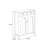 Beige Solid wood Shoe Storage