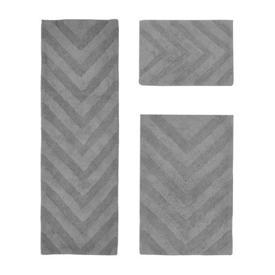 Ensemble de tapis pour salle de bain 3 pièces Branston Premium 100% coton 1990 GSM