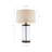 Glass Cylinder Table Lamp