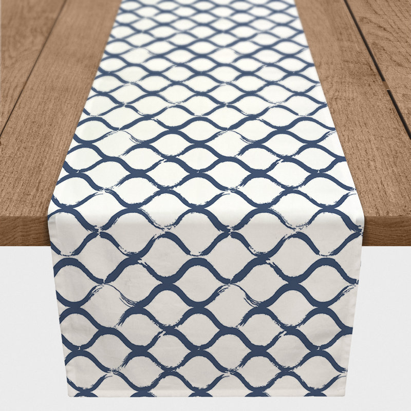 Allexus Rectangle Polyester Table Runner, 72'' x 16''