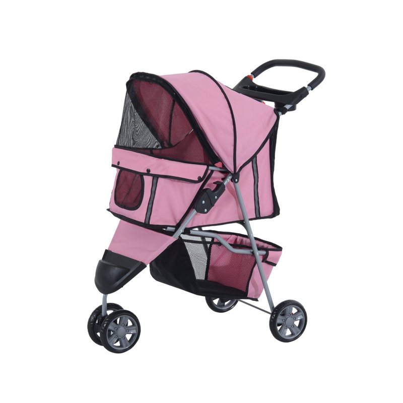 Collapsible Pet Carrier, Pink