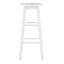 Tabouret de bar / comptoir en bois massif Bernistine-41425136-71099990