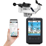 7.6'' Solar Powered Wireless Outdoor Weather Station