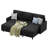 Ashleh 75.8" L-Shaped Sleeper Sofa Bed Sectional-780319674