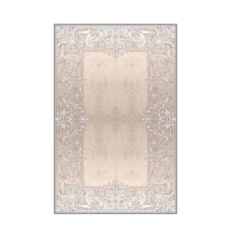Stylish Hall Carpet 2.6 x 9.8 Feet - 100% Polyester, 0.04 in Pile Height | Antibacterial, Non-Slip PVC Felt Dot Underside | Machine Washable, 3D Digital Print | Perfect for Home Entryways & Living Spaces