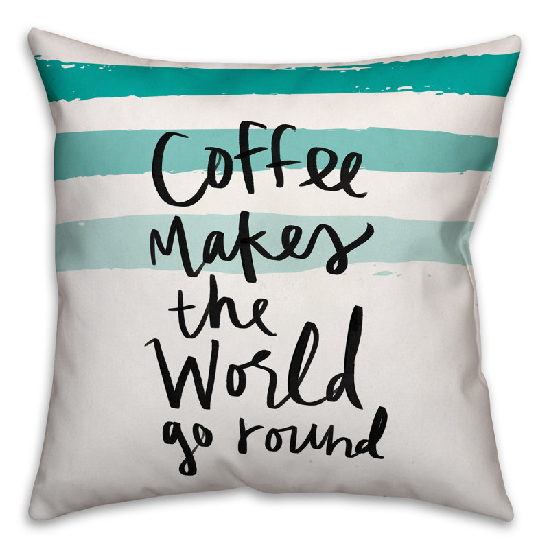 Coffee Throw Pillow