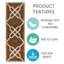Plympt Non -Slip Indoor 9" x 28" Stair Tread-691473893