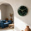 Glass Analogue Wall Clock
