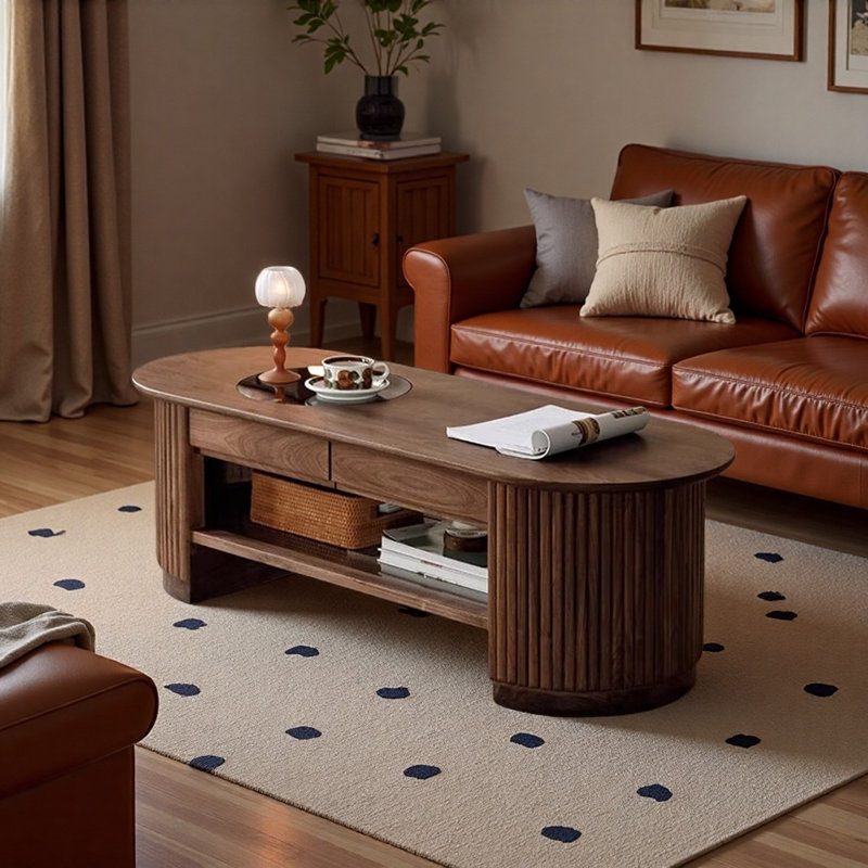 Table basse de style moderne et minimaliste