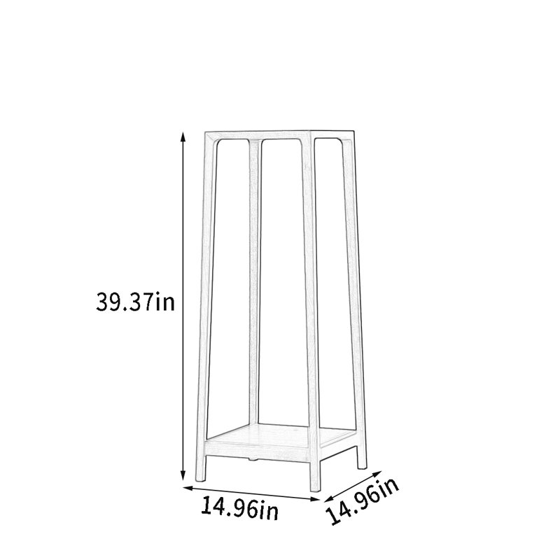 Black Walnut Wood Plant stand