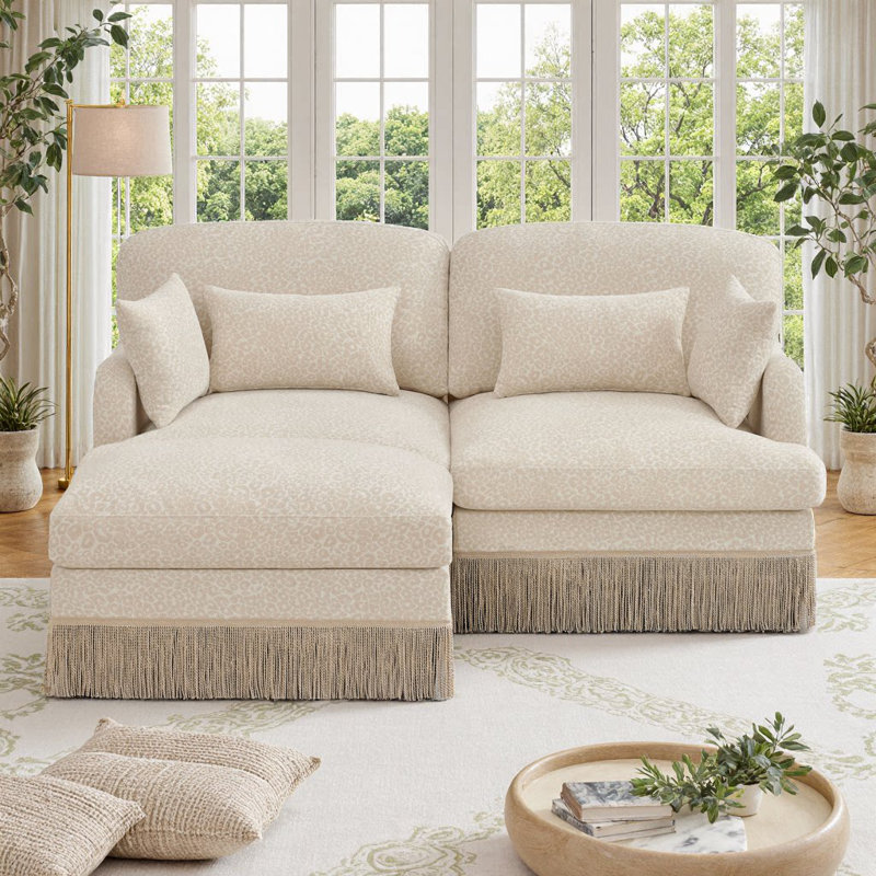 Canapé Comfy Chenille, Beige