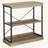 Modern Style Bookshelf with Metal Frame