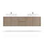 61 in. Handmade Double Vanity-314446560-314446565