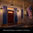 Lakefront Outdoor Sconce Light - Decorative LED Exterior Light Fixture For Deck, Porch And Patio Lights - Matte Black, LED Bulb Included