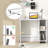 Ebern Designs Small Computer Desk With Storage Modern Writing Desk With Adjustable Shelf-928418402